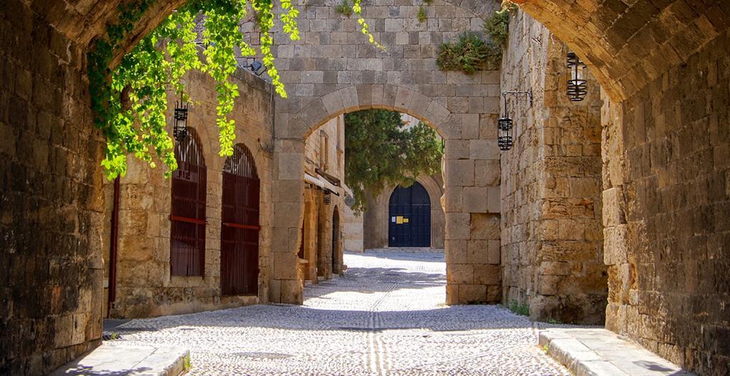 3 Charites Old Town Apartment Rhodes City Exterior photo